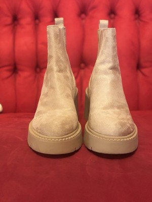 Madden Girl Trust Booties In Dark Taupe Size 6