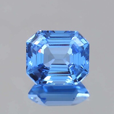 Natural AAA Ceylon Blue Spinel Lose Radiant Schliff Edelstein 10x8 MM