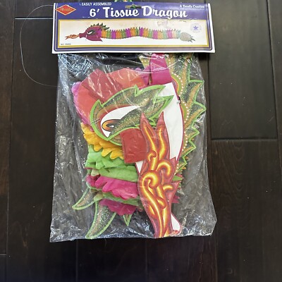 Beistle 1987 6  Tissue Dragon  No.55852