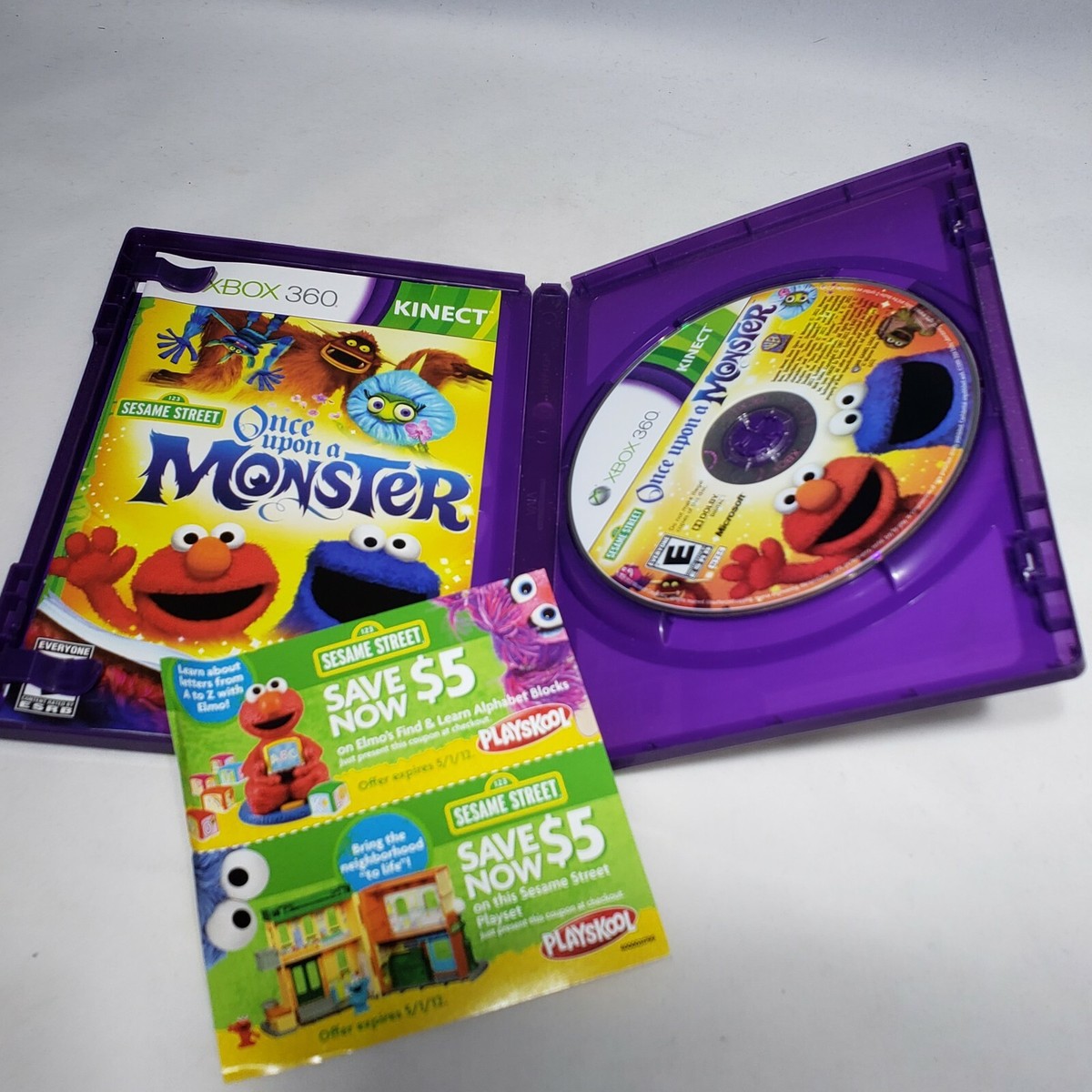 sesame Microsoft Xbox 360 Sesame Street Once Upon a Monster