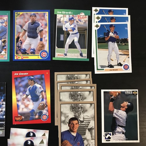26 Card Joe Girardi Lot VG - Cubs Rockies Yankees MLB Baseball dupes - Picture 3 of 5