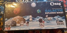BMag Galactic Explorer Quest Magnetic Block Set. 100 Pcs. Age 3 . New Sealed Box