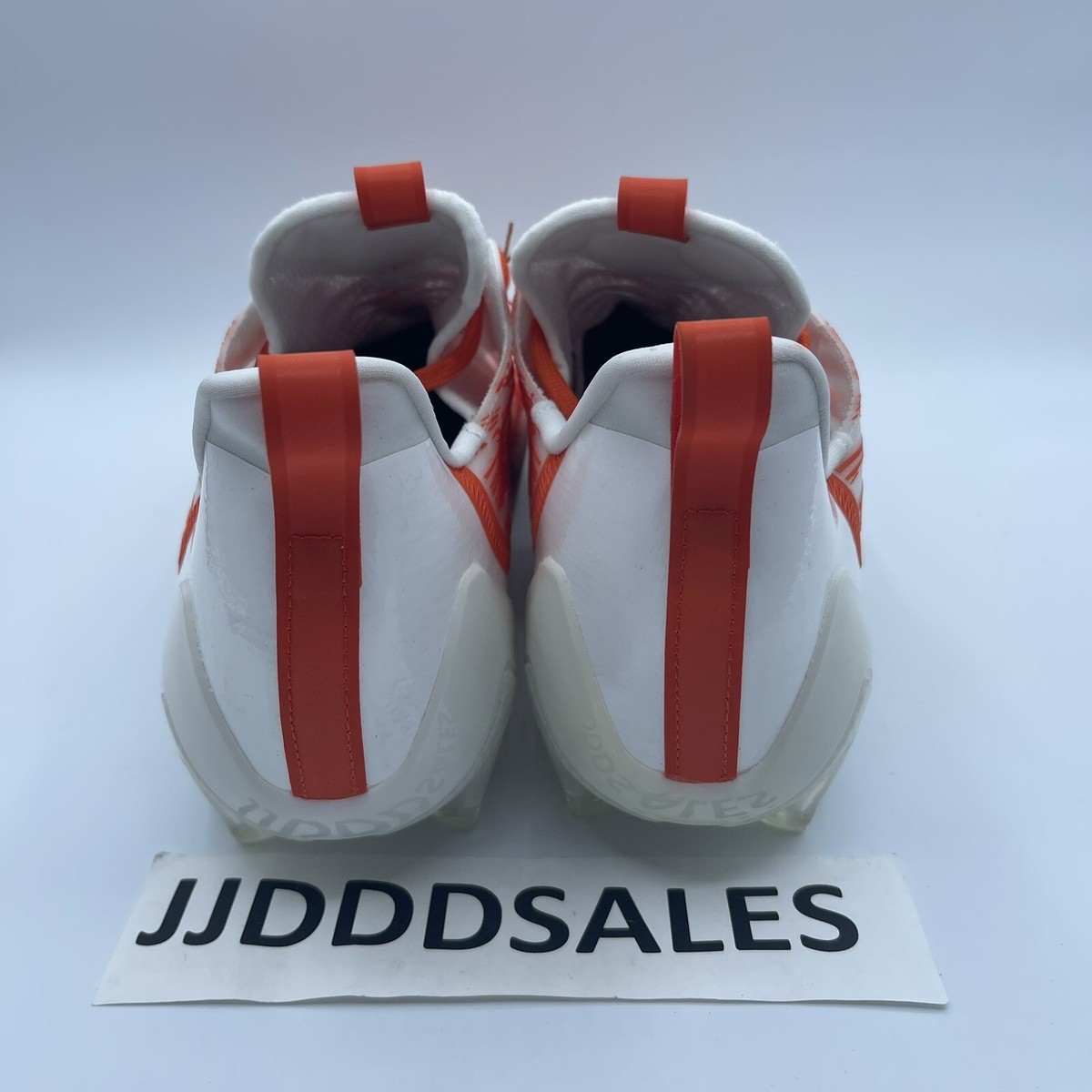 ADIDAS Adizero White‎ Team Orange Football Cleats Mens Size 12 GZ6913 Adidas Adizero White Orange Football Cleats GZ6913 Men main image 3