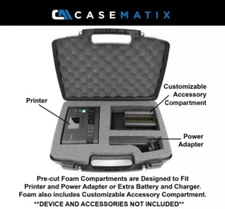 Carrying Case Fits Canon Selphy CP1500 Photo Printer & More *Hard Case Only*