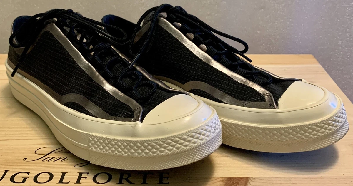 Converse CHUCK 70 TAPE SEAM OX Black White Canvas Low Sneaker
