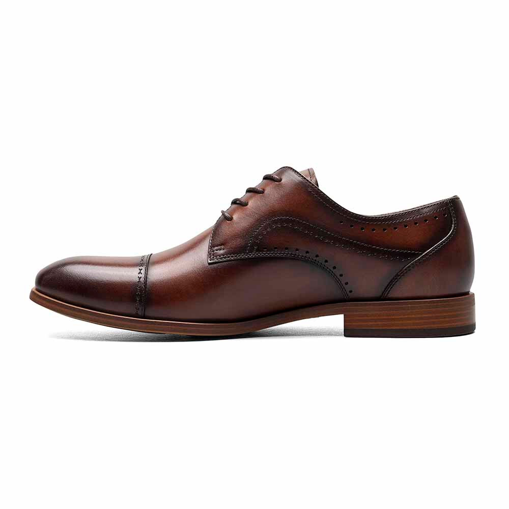 Stacy Adams Shoes Bryant Cap Toe Oxford Brown Size 14 — photo 2