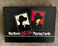Vintage Marlboro Wild West Playing Cards 1991 Philip Morris- 2 complete decks