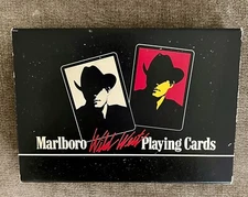 Vintage Marlboro Wild West Playing Cards 1991 Philip Morris- 2 complete decks