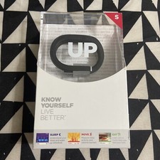 UP by Jawbone . Fitness Tracker Sleep Move Eat. Black . Small.