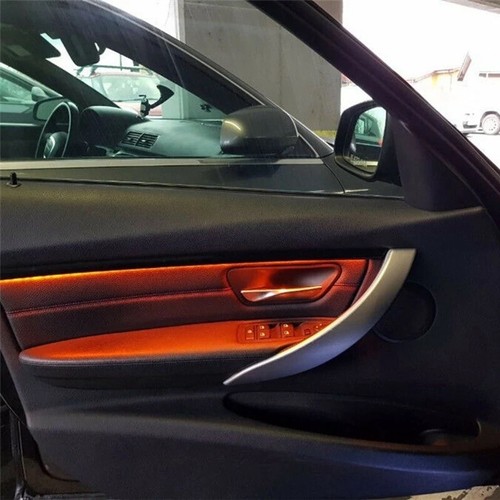 LED Ambient Interior Lights Black Door Trims BMW 3 Series F30 F31 320 325 330 35 - Picture 3 of 12