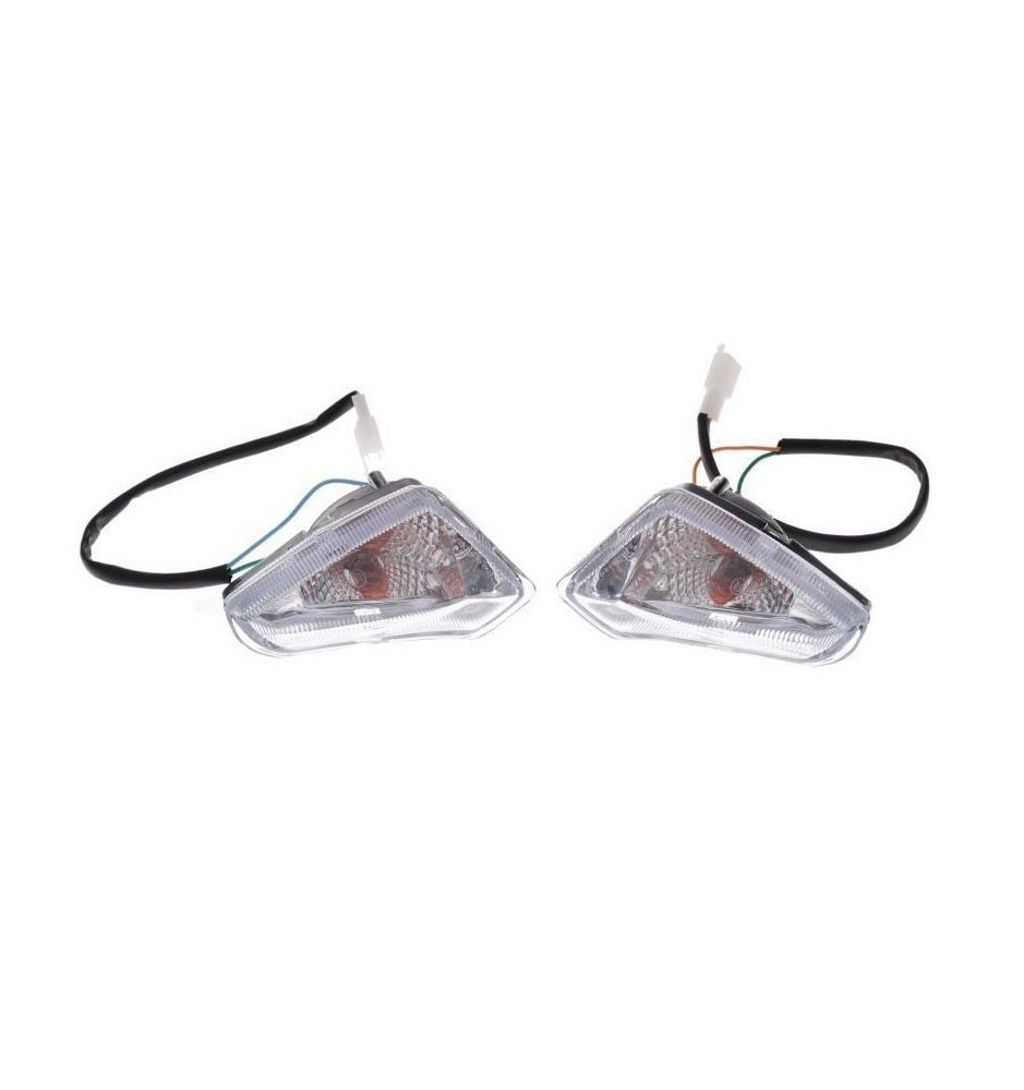 Réparer ses clignotants GY6 125 4T avec la paire avant orange