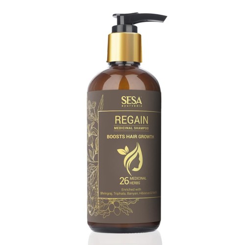 Champú para el cabello ayurvédico SESA control de caída del cabello Bhringraj y 16 hierbas SIN parabenos - Imagen 9 de 14