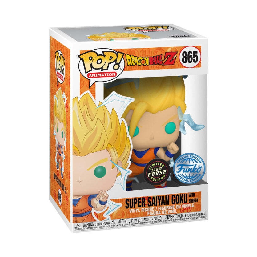 Funko Pop! Dragon Ball Z - Super Saiyan Goku *Glow Chase* #865