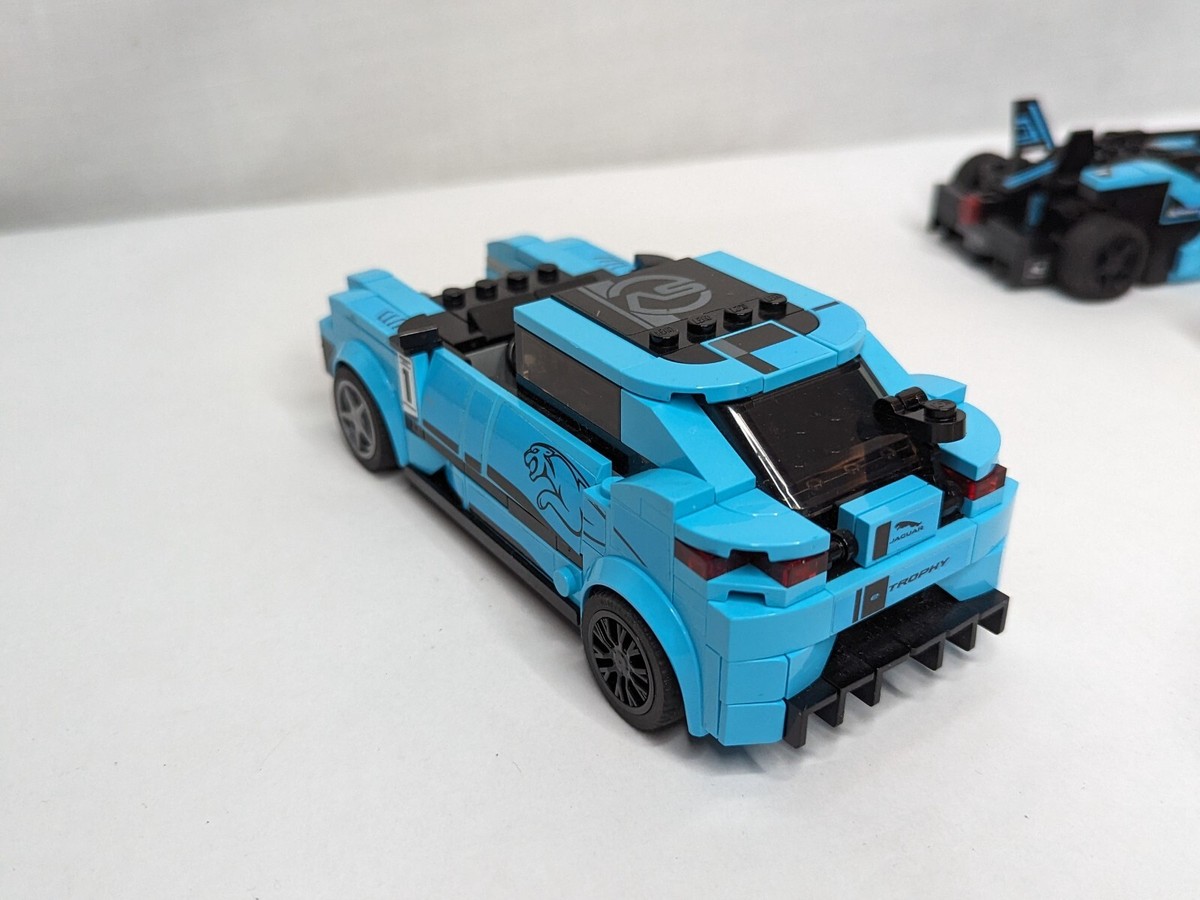 3x Lego Speed Champions Cars, 2 Jaguar 76898 & Challenger SRT