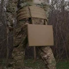 Tactical Foldable Sit Pad – MOLLE, Cordura 1000D, Coyote