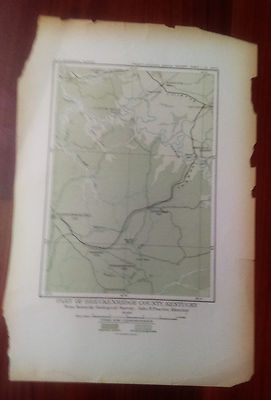 1901 USGS Map of Breckenridge Kentucky L.Stl. & T. Railroad