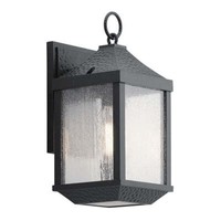 Elstead Springfield AußEn-Wandleuchte E27 34Cm Alt Schwarz IP44