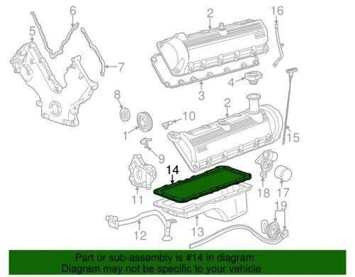 原始设备制造商全新福特正品垫片油盘 FC2Z-6710-A — 第 2/2 张图片