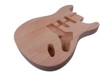 Electric Guitar Body Mahogany Wood SSH Pickups Bolt on Heel For Building guitars