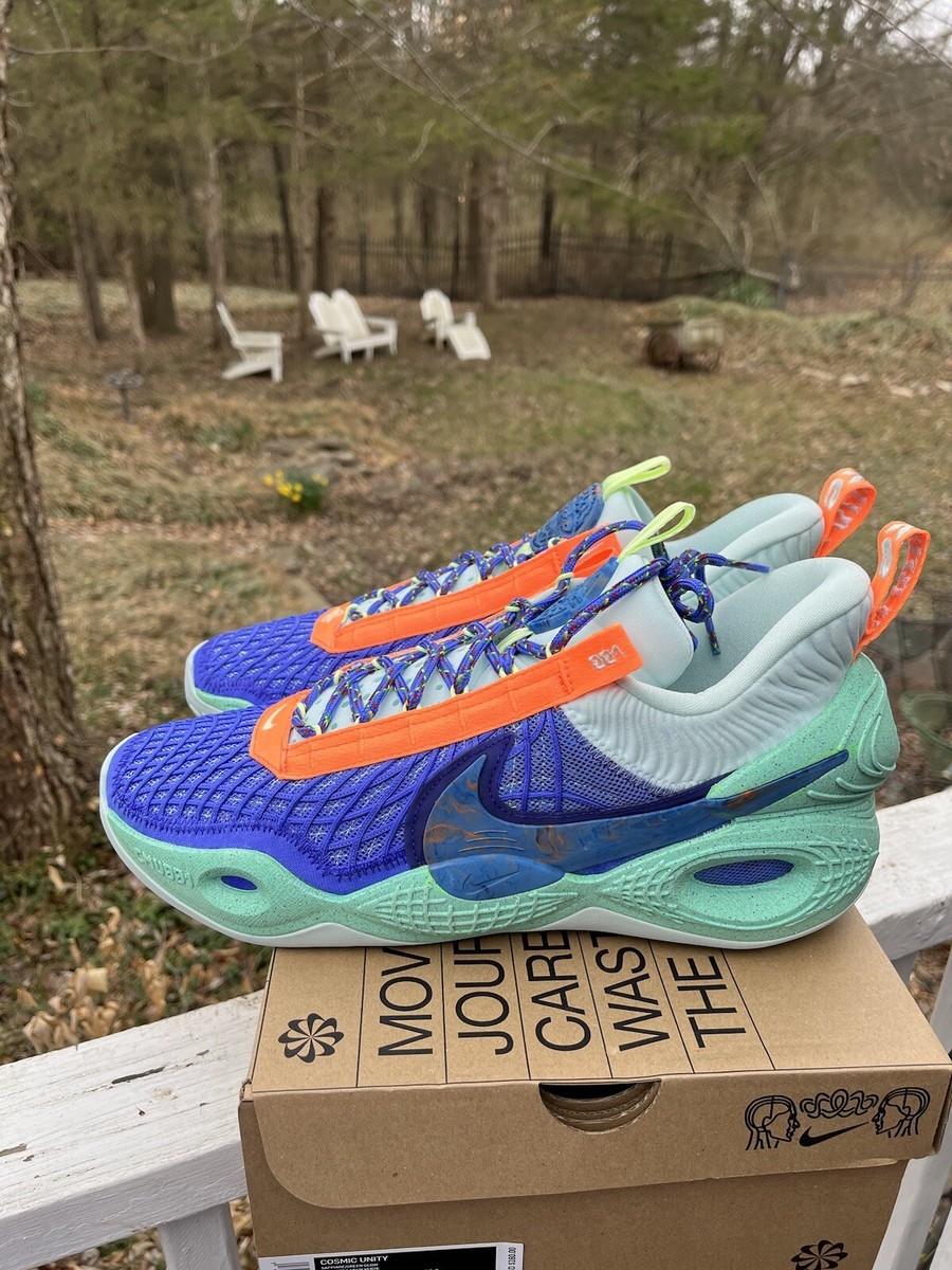 Nike Cosmic Unity Mens DS Size 11.5 Amalgam Blue Orange Teal