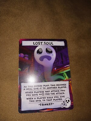Lost Soul ALT ART Binding Of Isaac Four Souls Requiem Kickstarter Exclusive