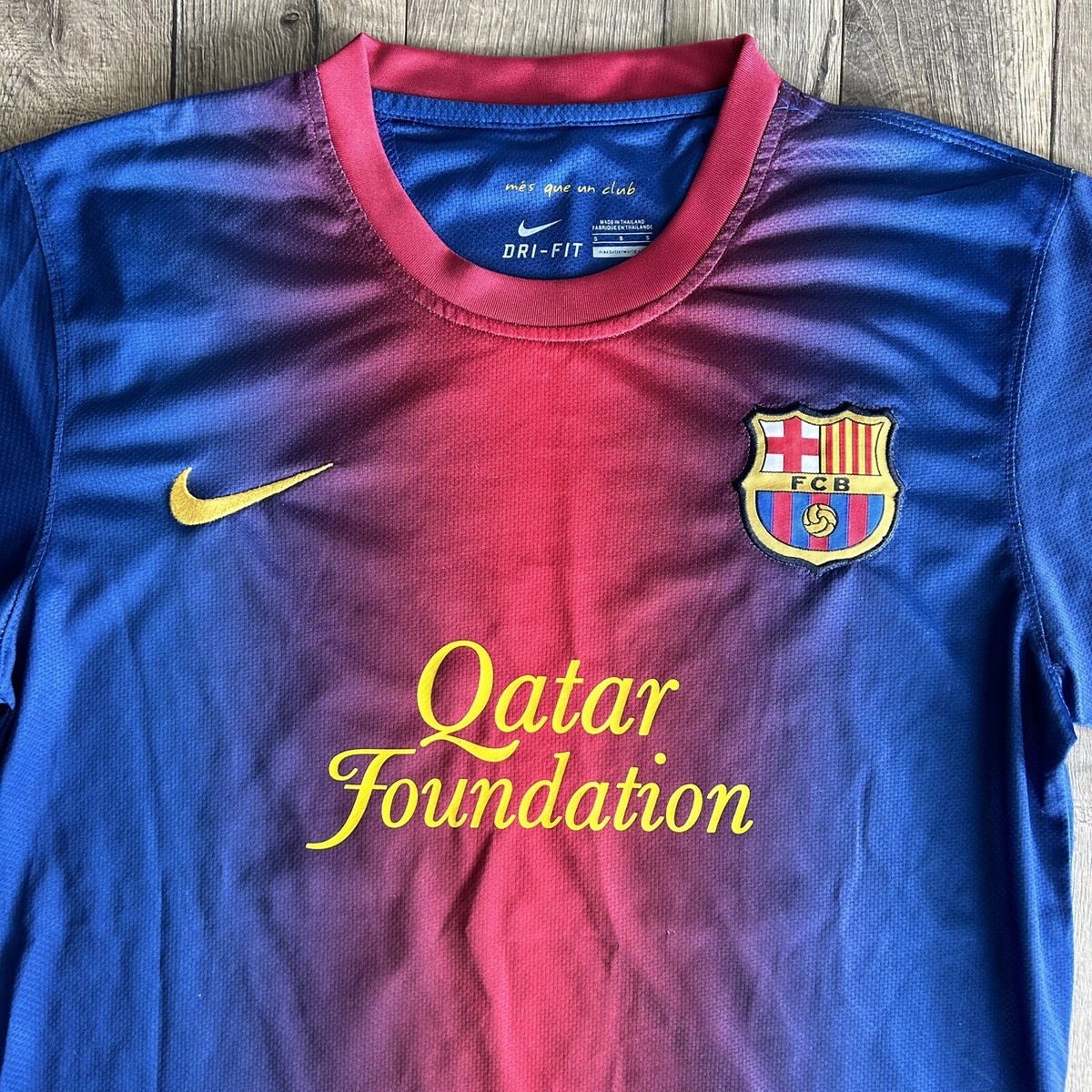Nike FC Barcelona #10 Lionel Messi 2012/13 Authentic Home Soccer
