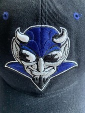 Zephyr DUKE Blue Devils Hat Cap Embroidered Mascot Logo Fitted 7.5 Wool Russia