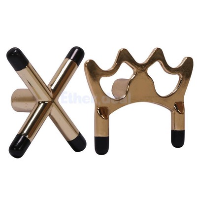2 Stücke Anti-slip Billard Snooker Pool Queue Brücke Kopfhalter Rest Kurze
