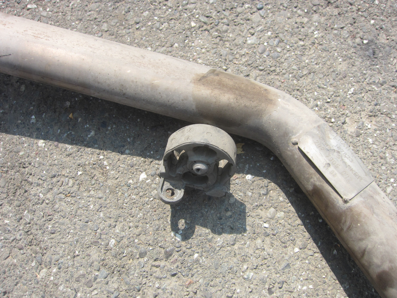 Maserati 4200 Coupe, Gransport - RH Exhaust Extension Pipe  - P/N # 187823