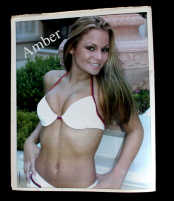 Vtg Hooters Newspaper uniform magazine 7/25 03 Bikini Sports Jet Ski Boat Racing