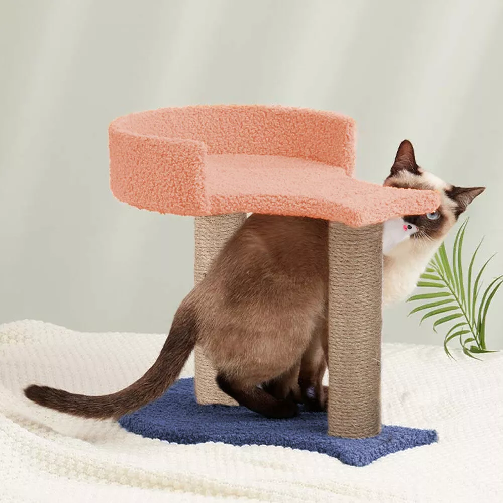 Cat Scratching Post Climbing Tower Bed Activity Centre Scratcher
