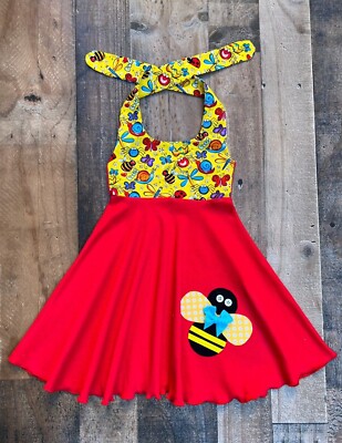 Bumble Bee & Insects Little Girl Dress