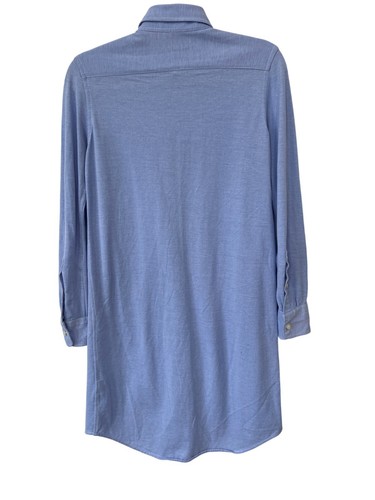 Ralph Lauren Knit Oxford Button Down Shirt Dress Size Small Business Old Money - Picture 2 of 10
