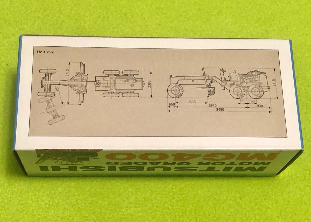 Mitsubishi MG400 Motor Grader Heavy Industries LTD. 1:50 Model