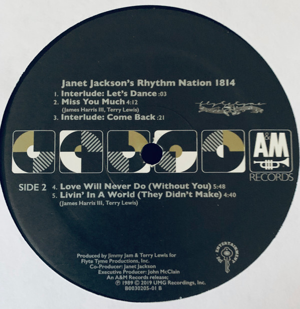 Janet Jackson - Rhythm Nation 1814 2 x Vinyl, LP, Album