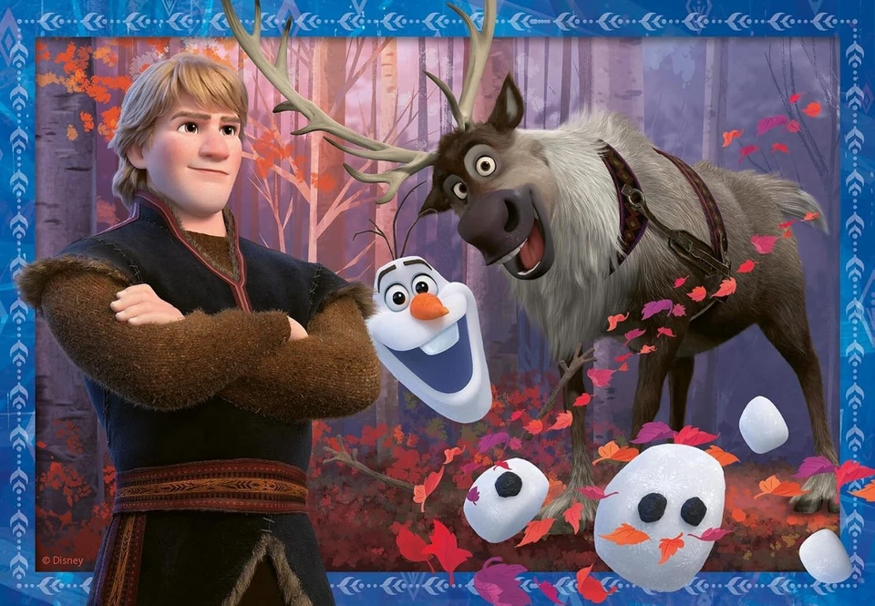 Ravensburger 50109 Disney Frozen 2 Adventure Jigsaw Puzzle Set for Kids | 2 x 24 - Image 3 of 4