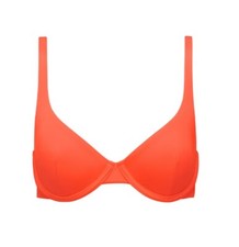 NWT Cuup Size 8 Hibiscus The Scoop Swim Top UPF 50 Protection Underwire