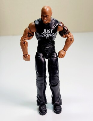 2011 WWE Dwayne THE ROCK Johnson just bring it 7 Inch Wrestling