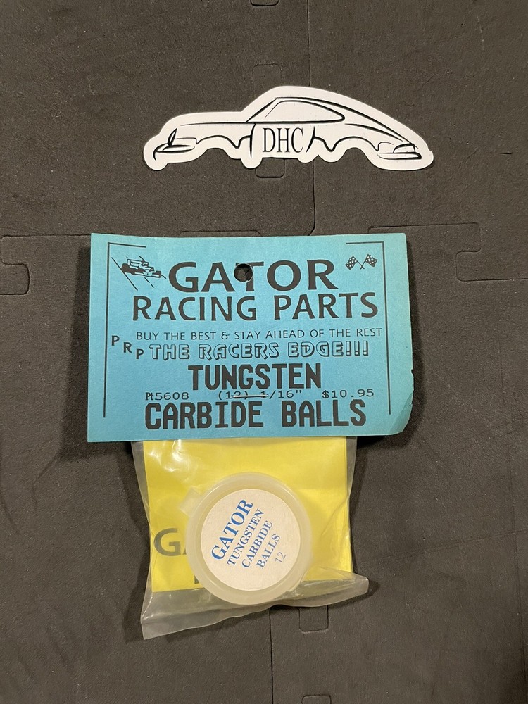 Gator Racing Vintage RC Car Part #5608 Tungsten Carbide 1/16” Differential balls