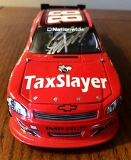 SIGNED 2012 Nationwide Series Chevy Impala SS TaxSlayer/Jr. #88 Cole Whit AUTO