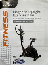 crane magnetic upright exercise bike