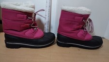 Cat  Jack Winter Snow Boots Girls Kit Pink Waterproof Size 5
