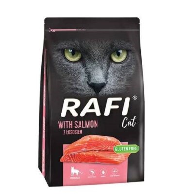 5902921306108 DOLINA NOTECI Rafi Sterilised Cat with Salmon  - Trockenfutter für