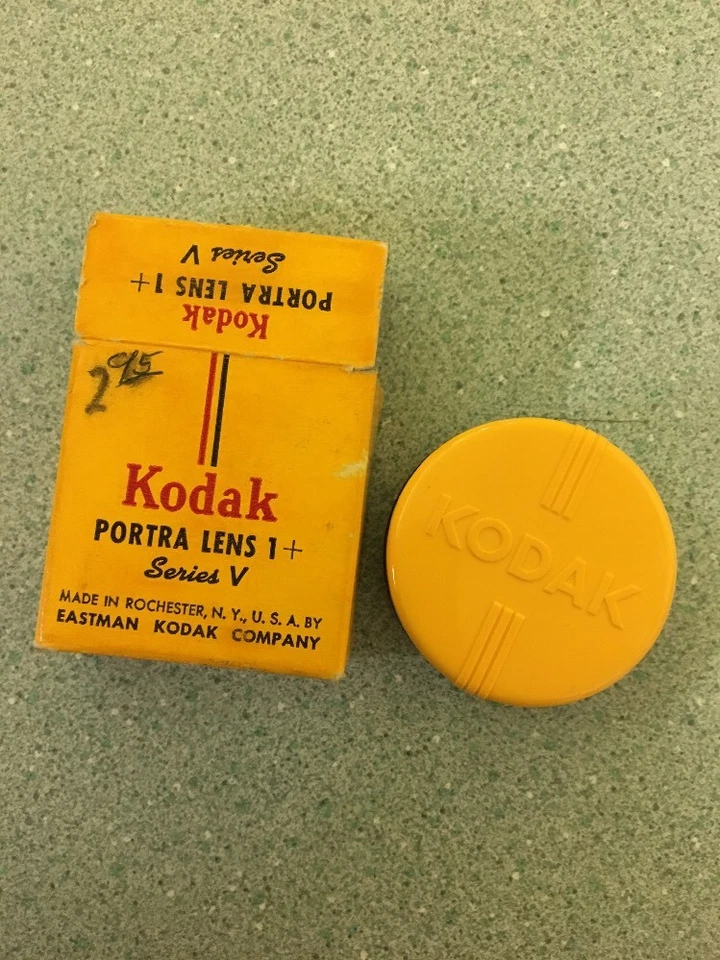 Kodak Portra Lens 1+ series v with case and box vintage - Image 2 of 4