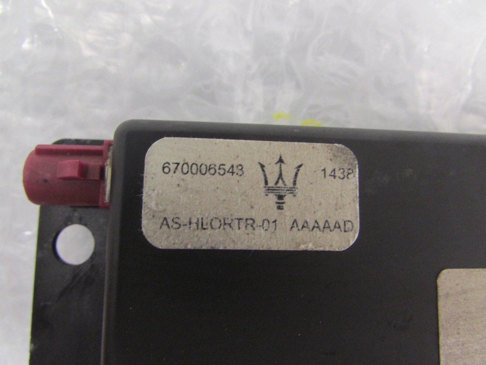 2014-2018 MASERATI QUATTROPORTE WIFI ASSEMBLY COMPUTER CONTROL MODULE 670006543