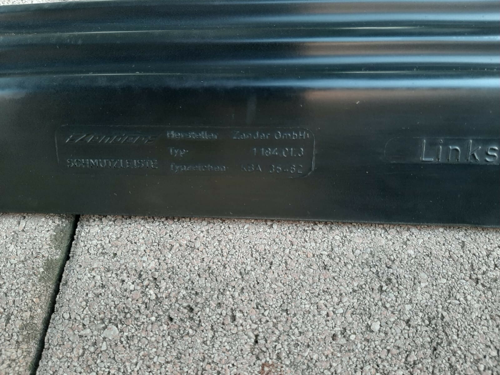 Bmw e28 genuine ZENDER euro body kit spoiler NEW NOS alpina hartge bbs