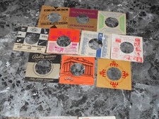 45 COMPANY SLEEVES. LOT OF 10, DIFFERENT.