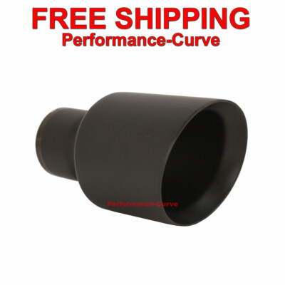Exhaust Tips LCGP 3" Inlet Universal Exhaust Tip, 4" Outlet - 5