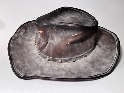 Chapeau De Cowboy Western Vintage Youngan YA – Taille M (7 - 7 1/8) – Années 70