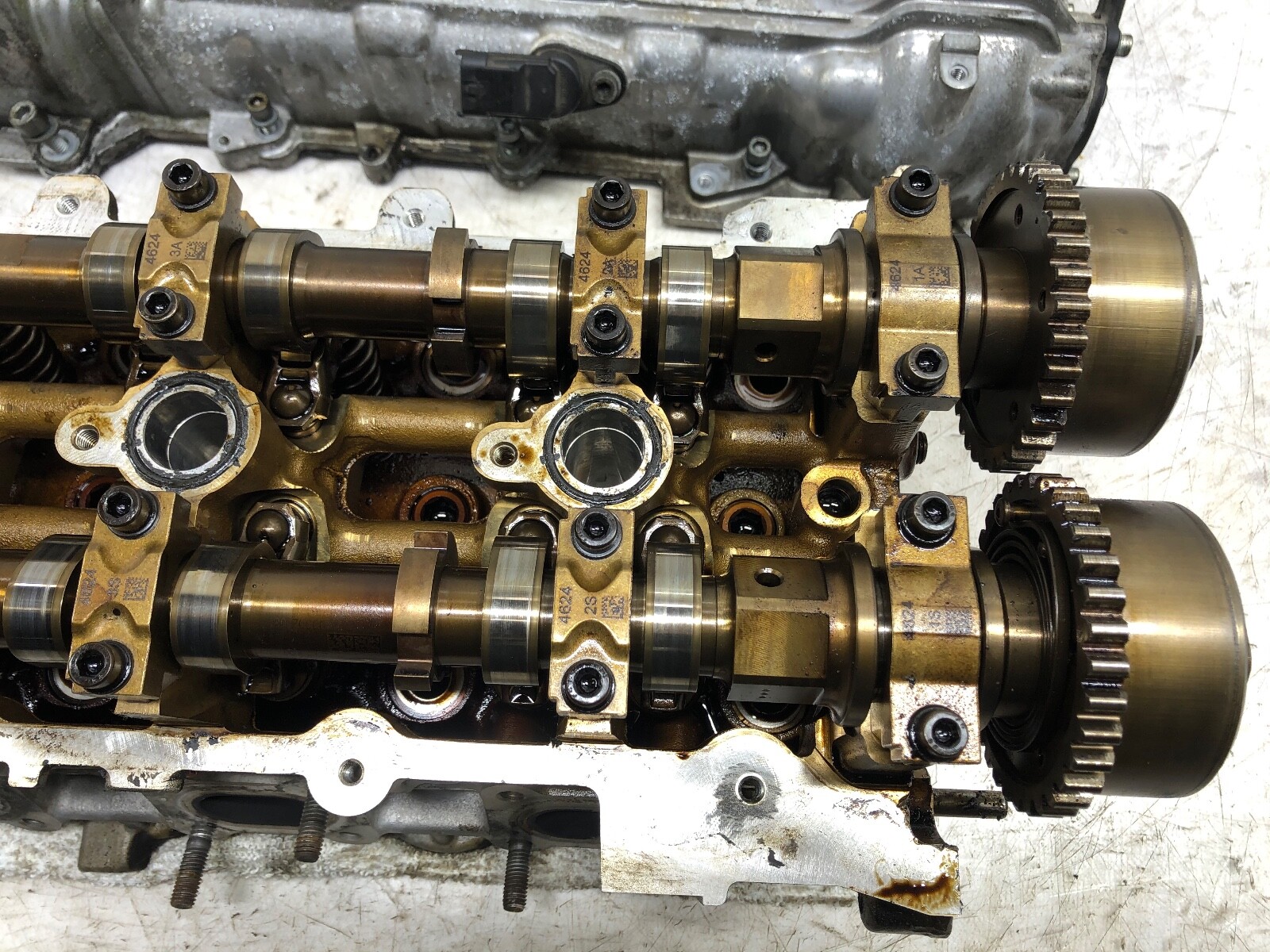 2014-2019 MASERATI GHIBLI 3.0 V6 RIGHT PASSENG SIDE CYLINDER HEAD ASSE OEM 150K.